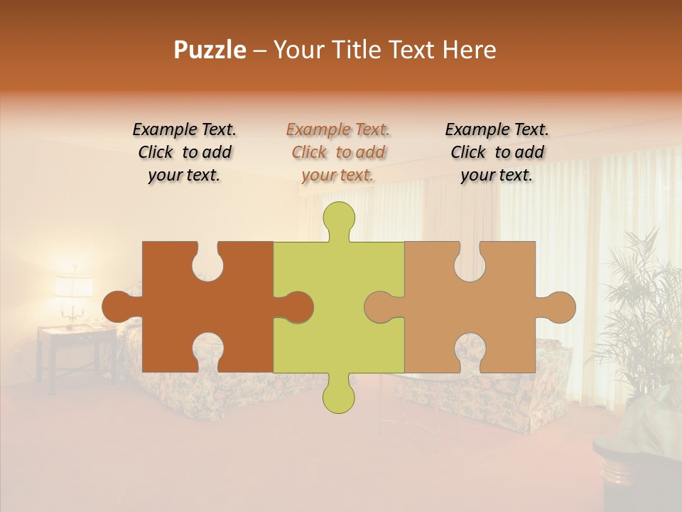 Interior Bed Breakfast PowerPoint Template