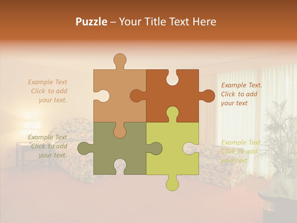 Interior Bed Breakfast PowerPoint Template