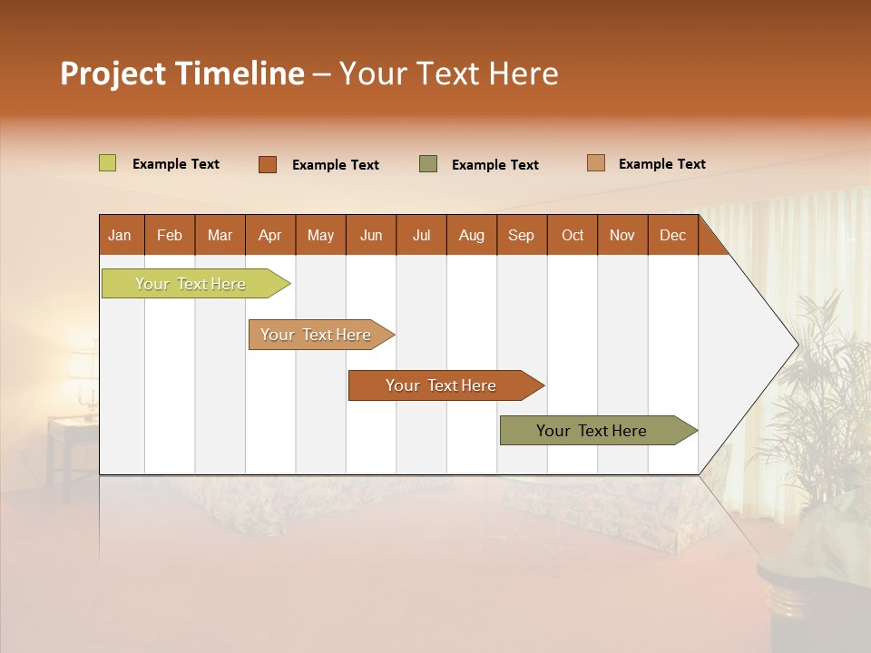 Interior Bed Breakfast PowerPoint Template