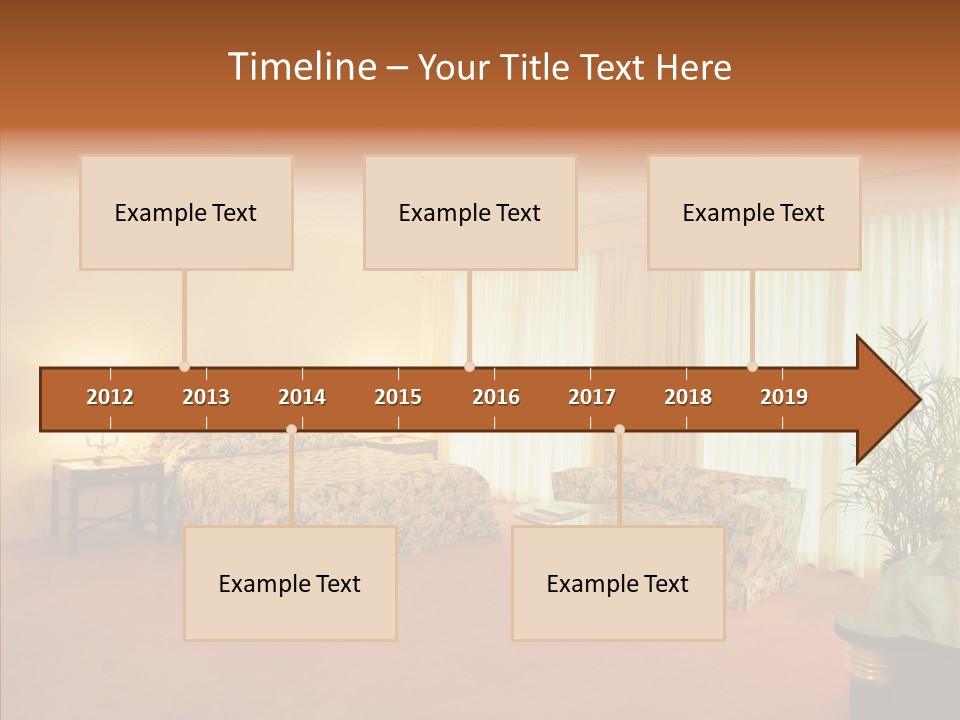 Interior Bed Breakfast PowerPoint Template