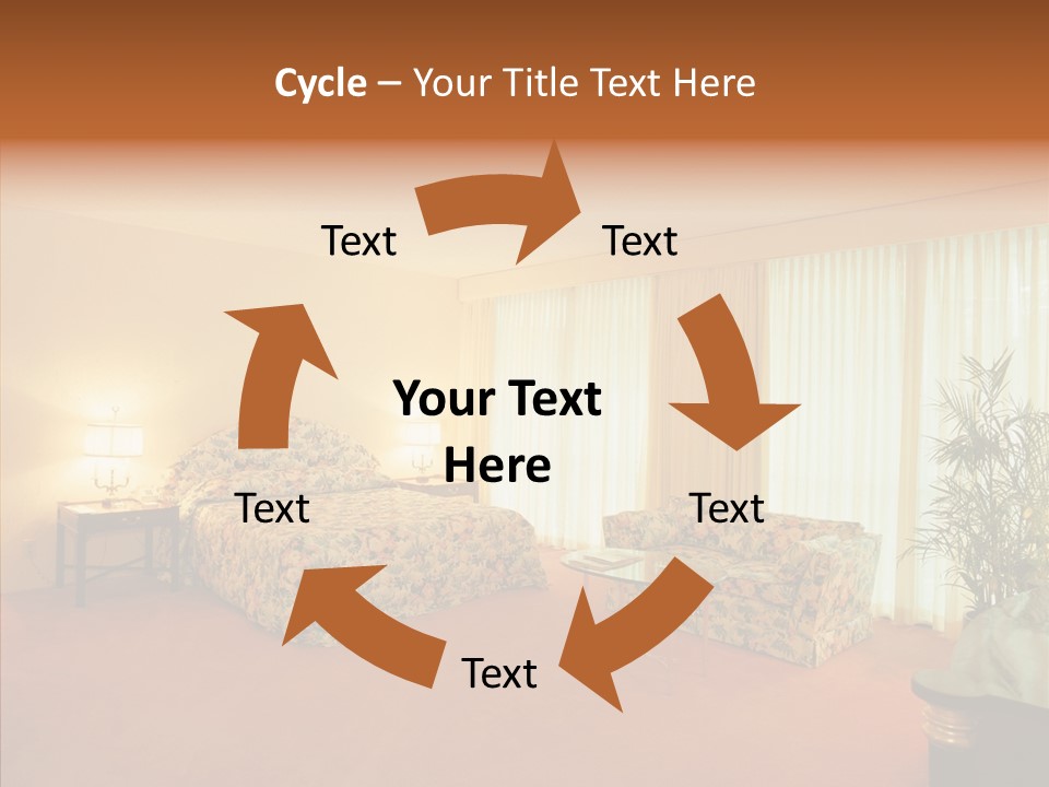 Interior Bed Breakfast PowerPoint Template