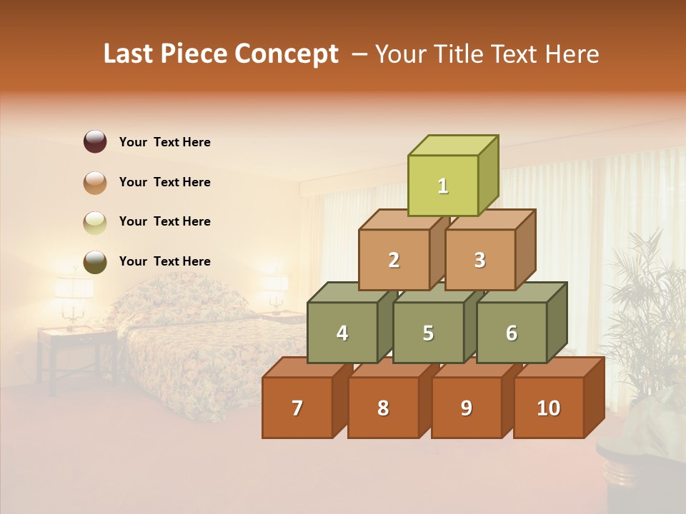 Interior Bed Breakfast PowerPoint Template