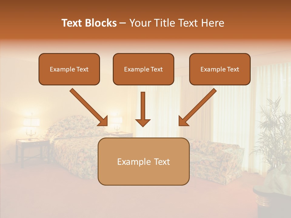 Interior Bed Breakfast PowerPoint Template