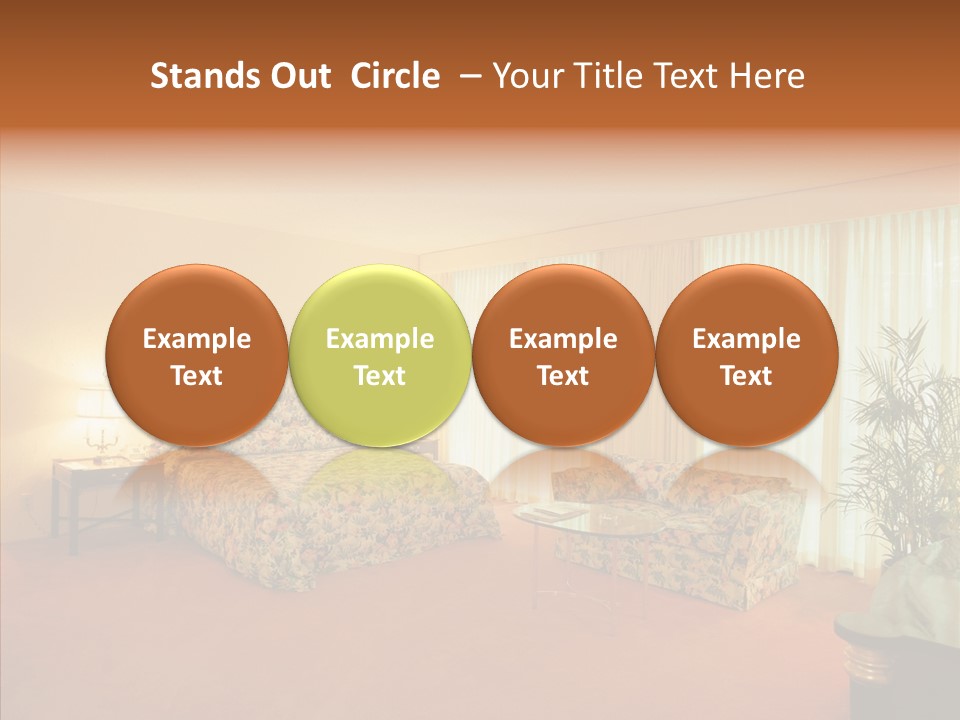 Interior Bed Breakfast PowerPoint Template