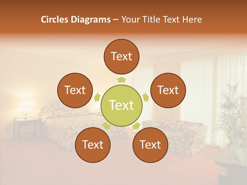 Interior Bed Breakfast PowerPoint Template