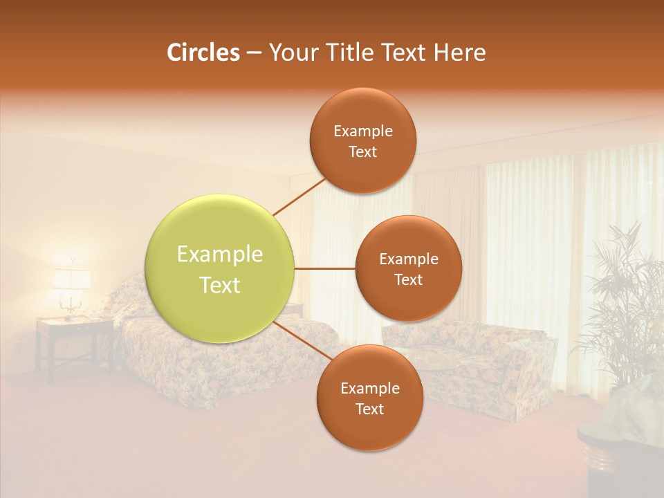 Interior Bed Breakfast PowerPoint Template