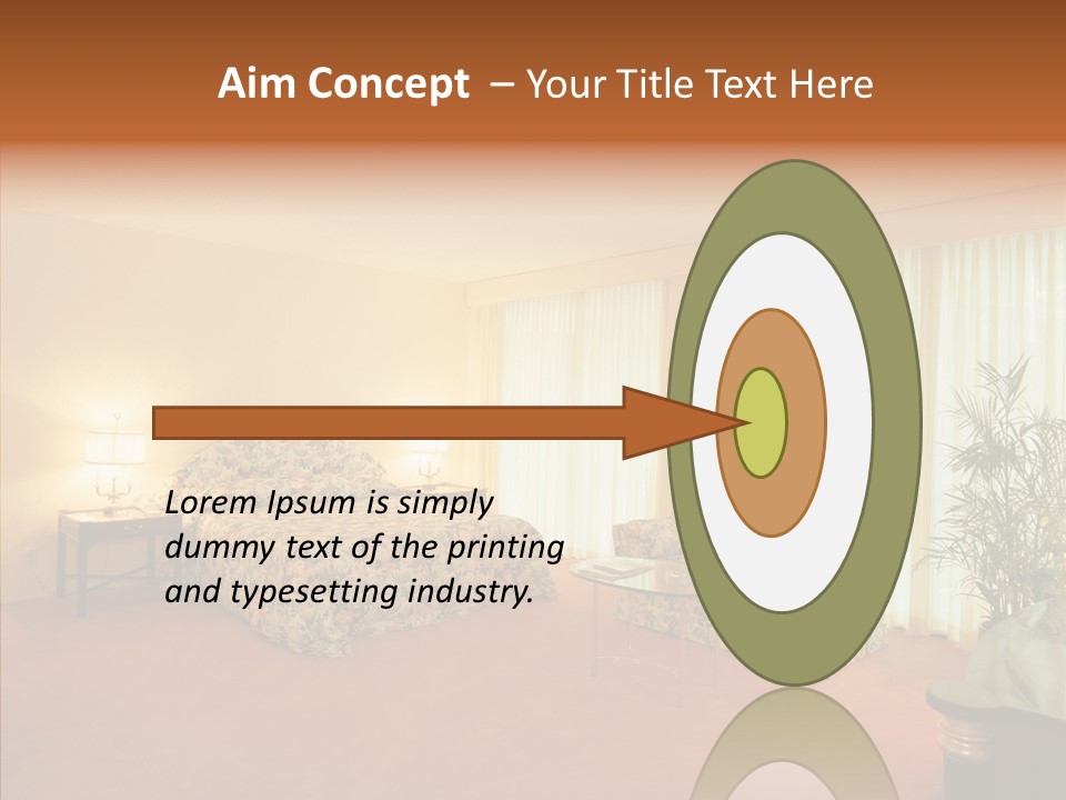 Interior Bed Breakfast PowerPoint Template