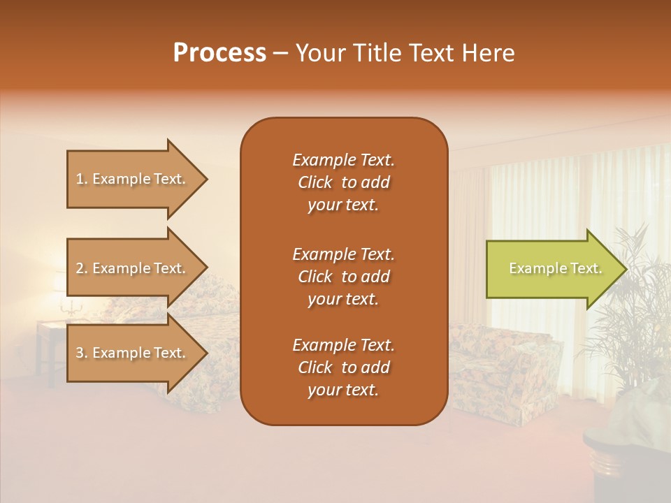 Interior Bed Breakfast PowerPoint Template