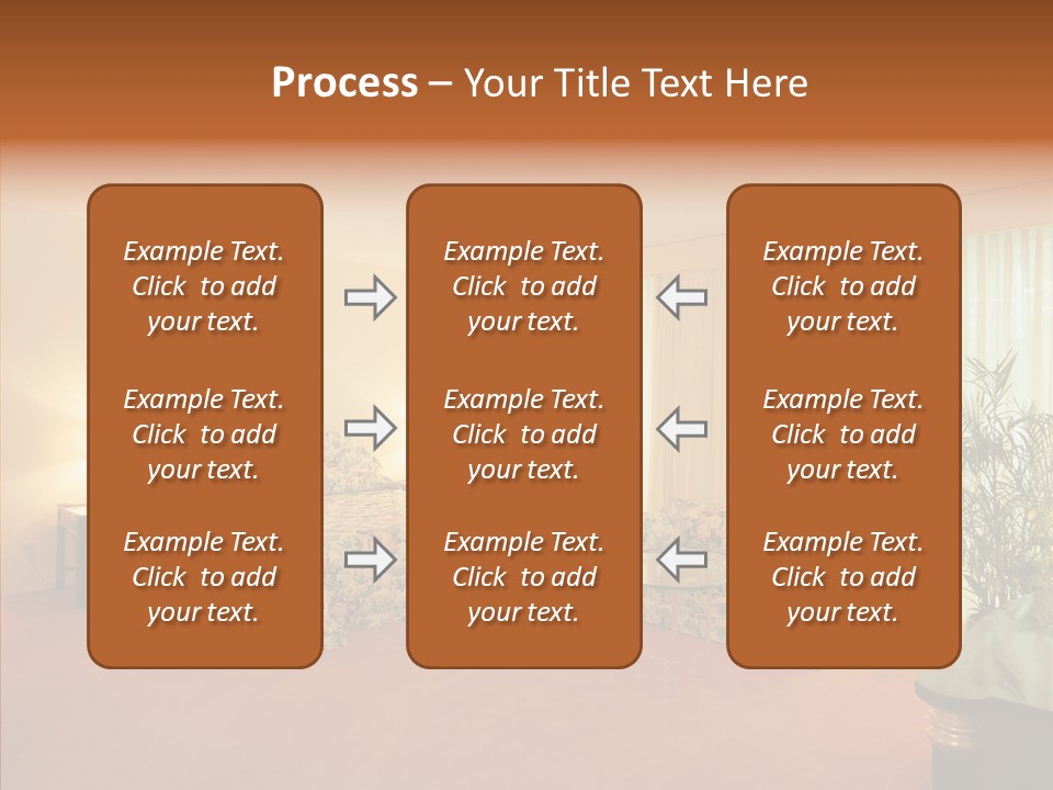 Interior Bed Breakfast PowerPoint Template