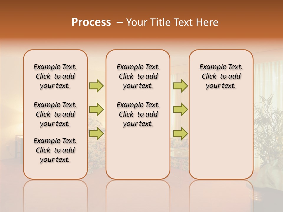 Interior Bed Breakfast PowerPoint Template