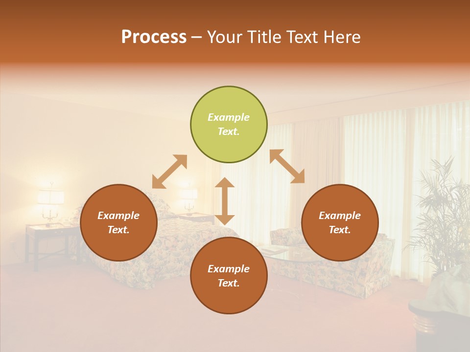 Interior Bed Breakfast PowerPoint Template