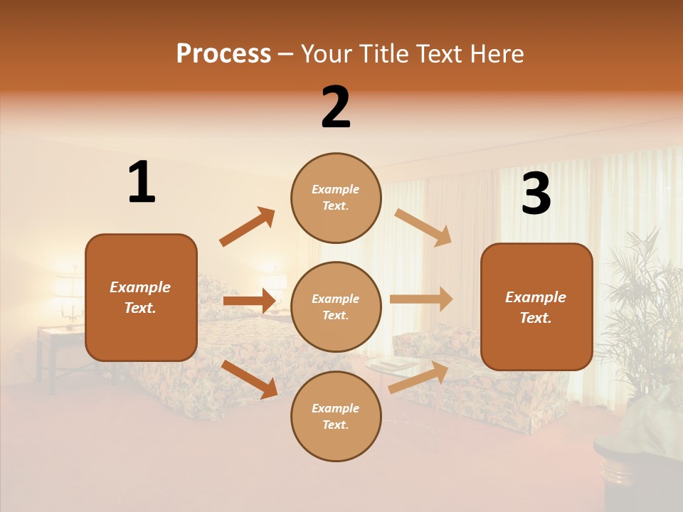 Interior Bed Breakfast PowerPoint Template