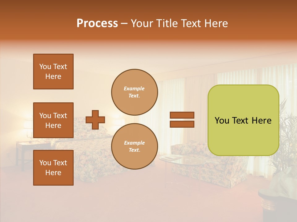 Interior Bed Breakfast PowerPoint Template