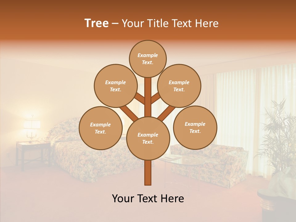 Interior Bed Breakfast PowerPoint Template