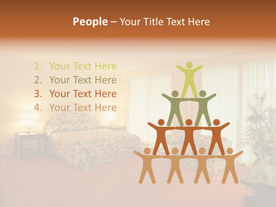 Interior Bed Breakfast PowerPoint Template