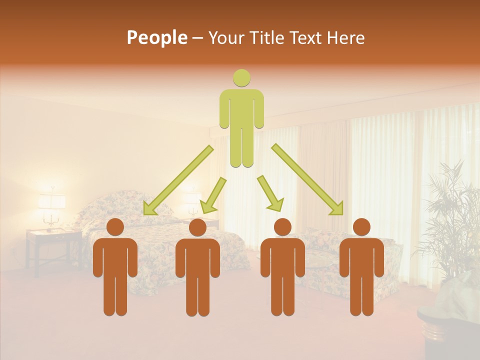 Interior Bed Breakfast PowerPoint Template