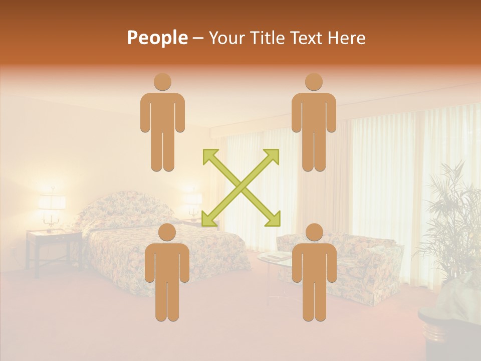 Interior Bed Breakfast PowerPoint Template