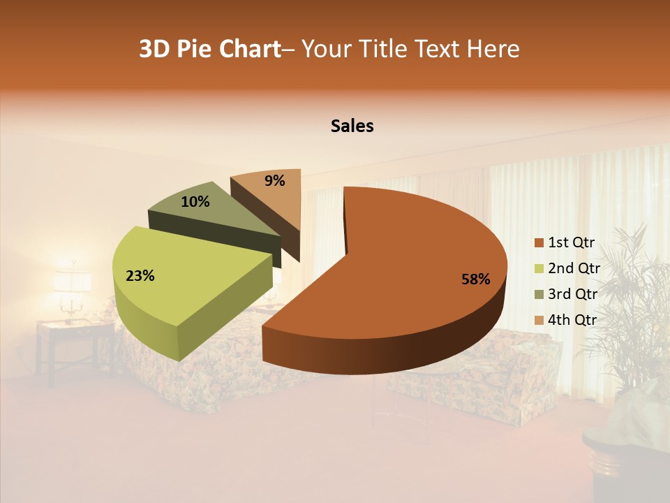 Interior Bed Breakfast PowerPoint Template