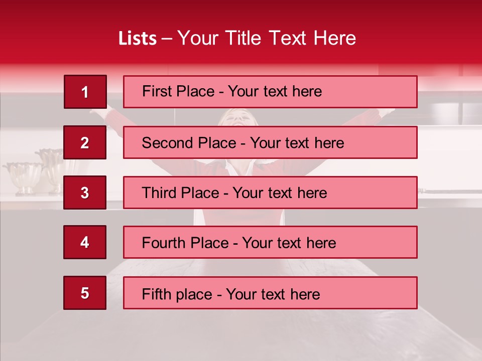 Upbeat Lifestyle Apartment PowerPoint Template