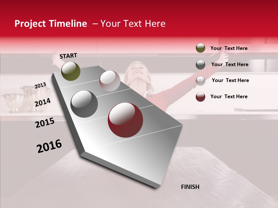 Upbeat Lifestyle Apartment PowerPoint Template