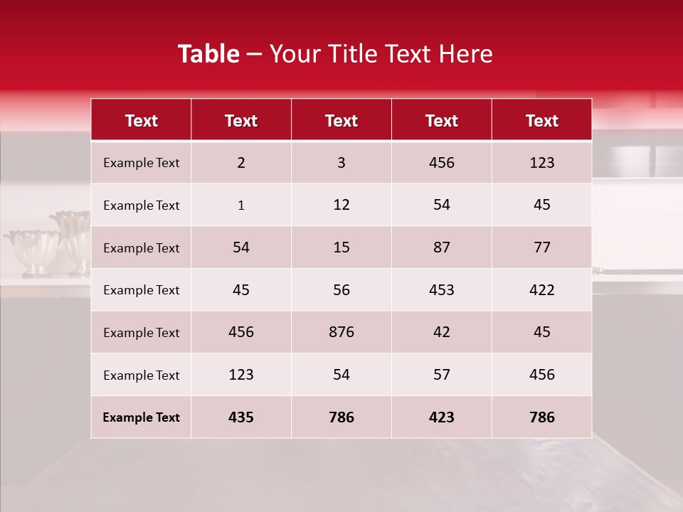 Upbeat Lifestyle Apartment PowerPoint Template