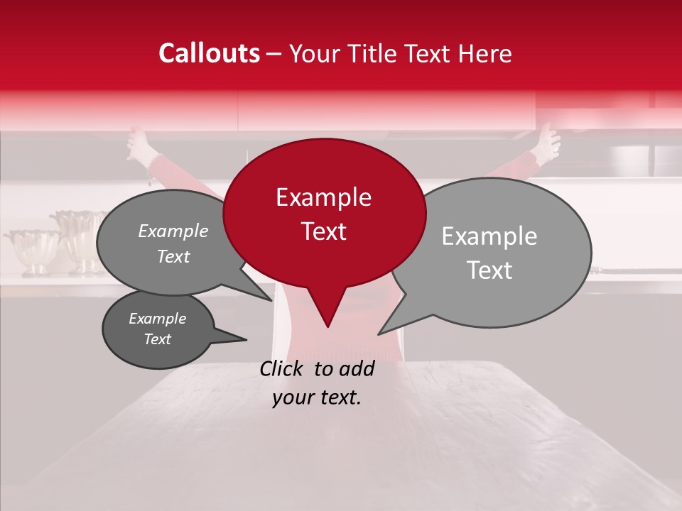 Upbeat Lifestyle Apartment PowerPoint Template