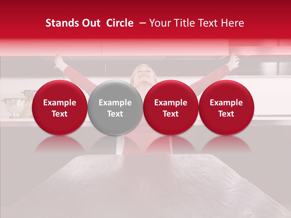 Upbeat Lifestyle Apartment PowerPoint Template