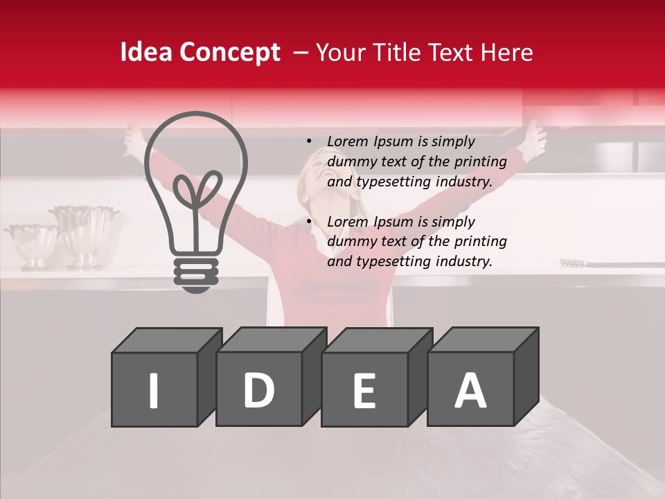 Upbeat Lifestyle Apartment PowerPoint Template