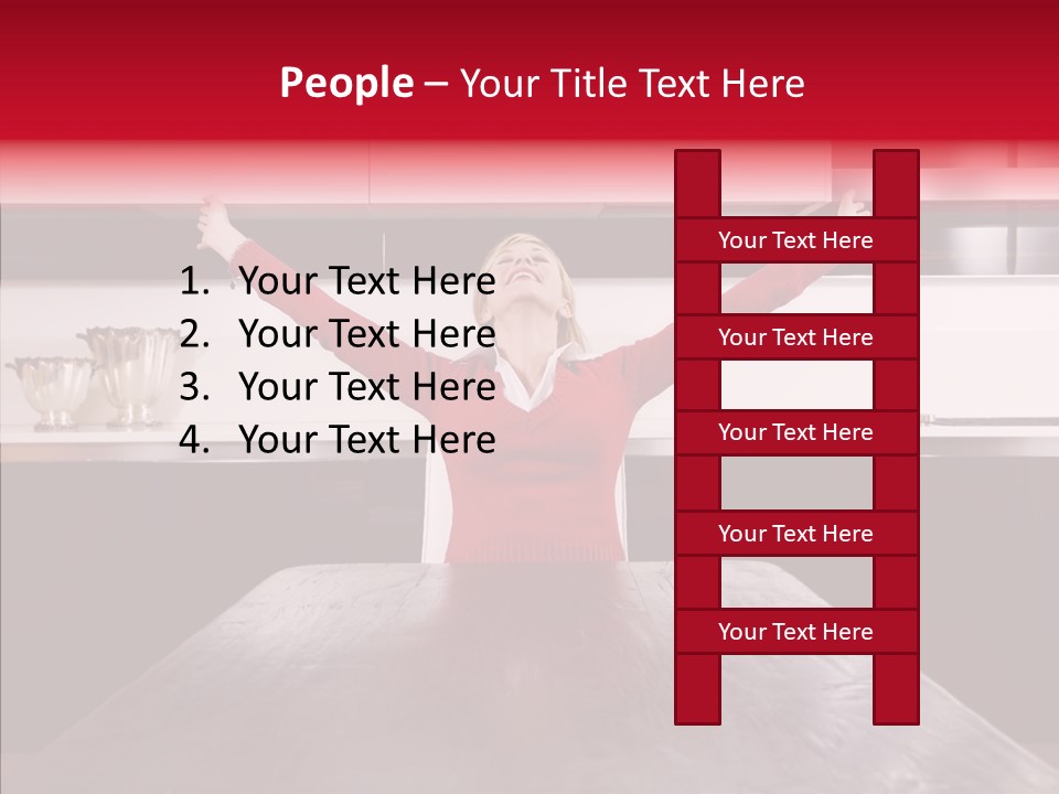 Upbeat Lifestyle Apartment PowerPoint Template