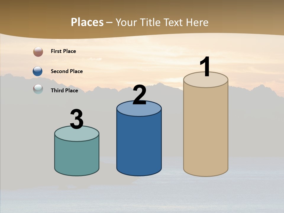 Beautiful Paradise Exotic PowerPoint Template