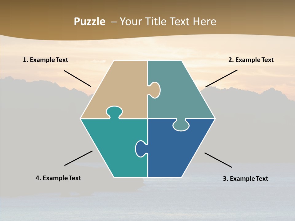 Beautiful Paradise Exotic PowerPoint Template