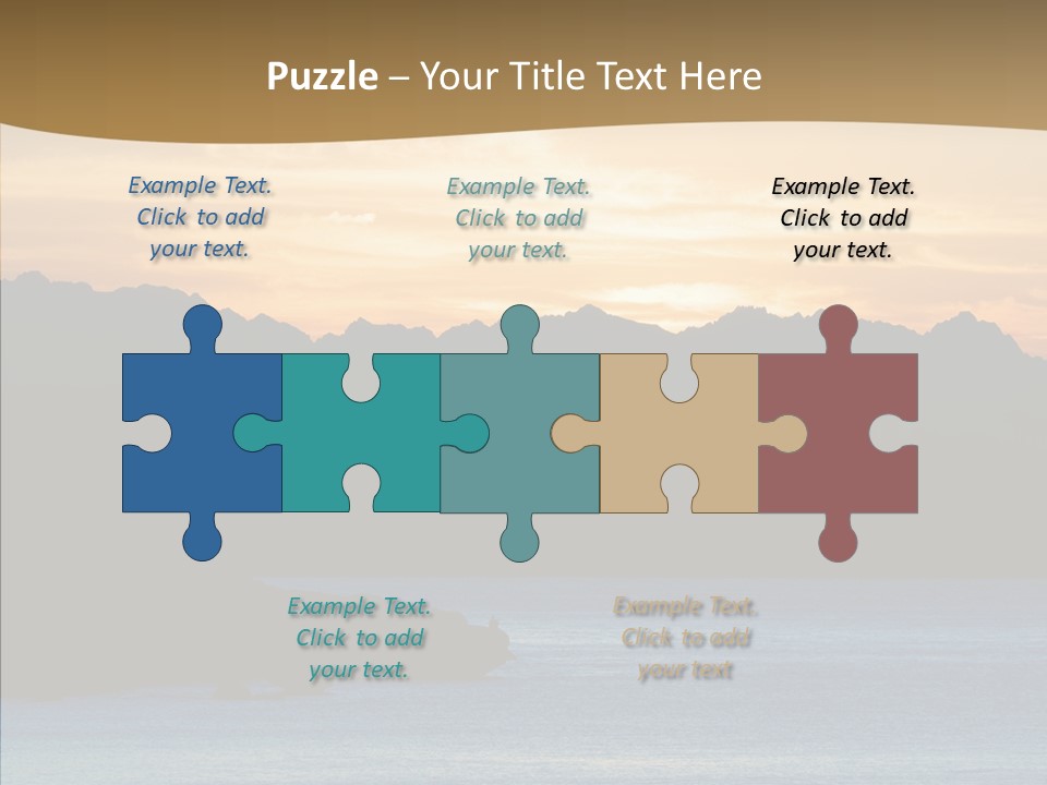 Beautiful Paradise Exotic PowerPoint Template