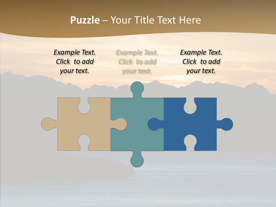 Beautiful Paradise Exotic PowerPoint Template