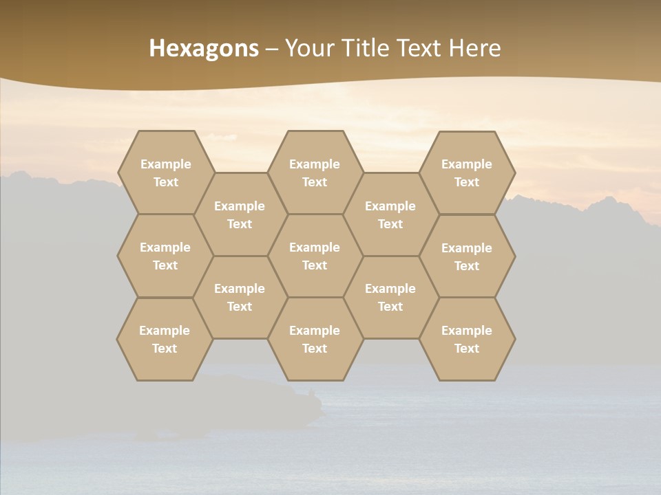 Beautiful Paradise Exotic PowerPoint Template