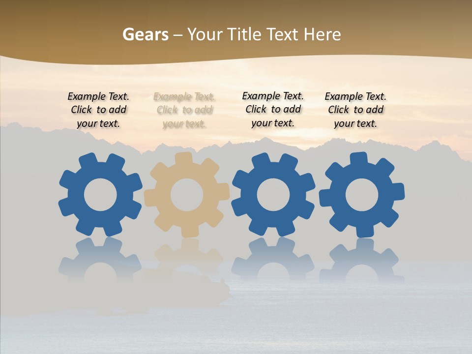 Beautiful Paradise Exotic PowerPoint Template