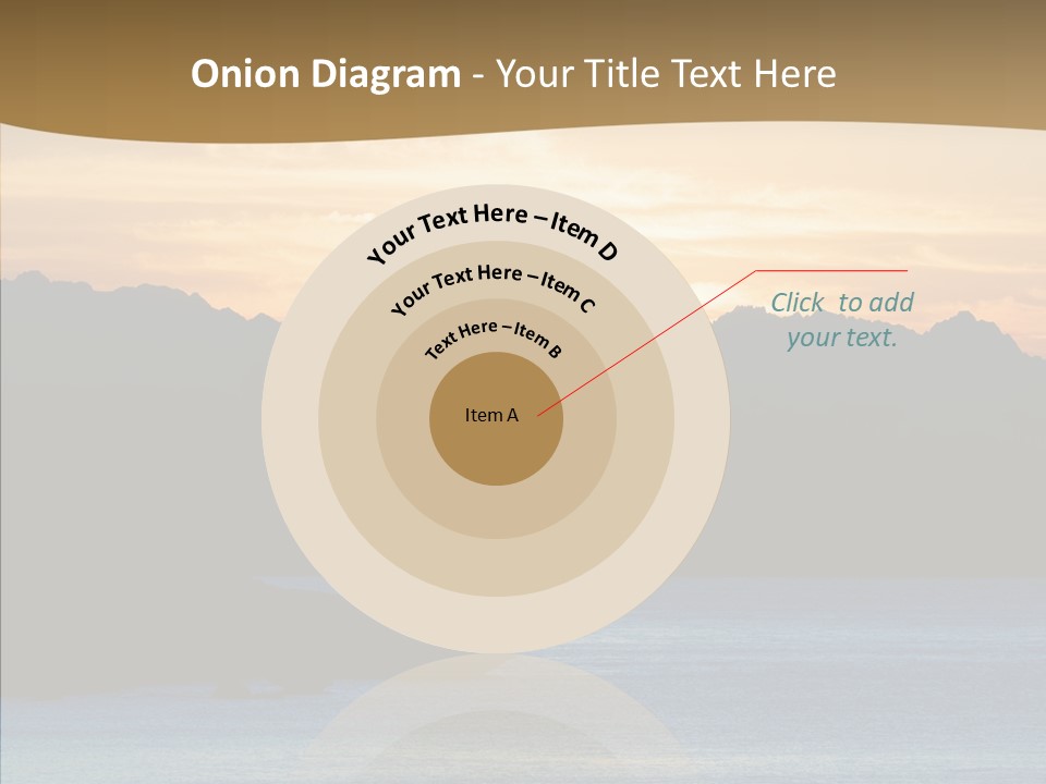 Beautiful Paradise Exotic PowerPoint Template