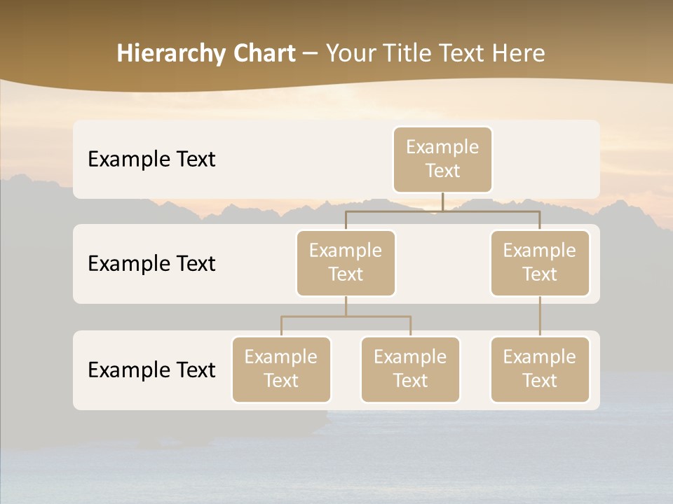 Beautiful Paradise Exotic PowerPoint Template