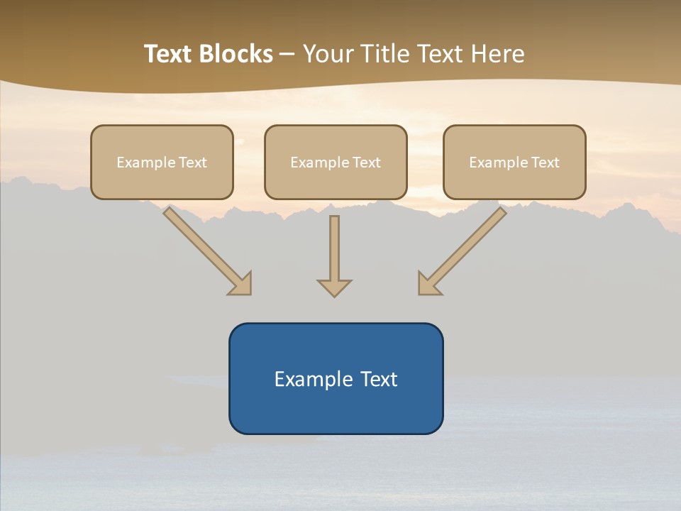 Beautiful Paradise Exotic PowerPoint Template