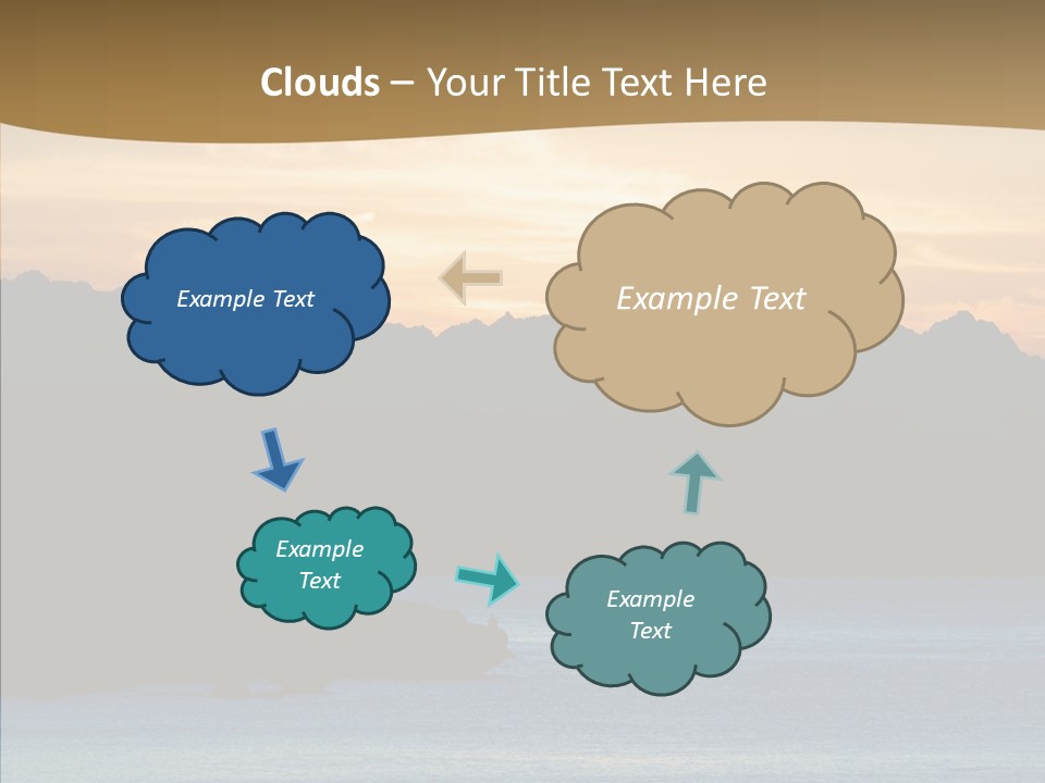 Beautiful Paradise Exotic PowerPoint Template
