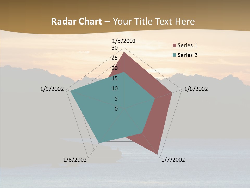 Beautiful Paradise Exotic PowerPoint Template