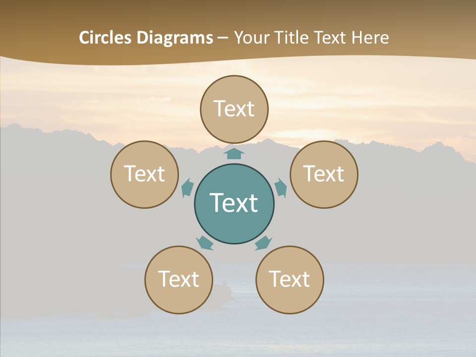 Beautiful Paradise Exotic PowerPoint Template