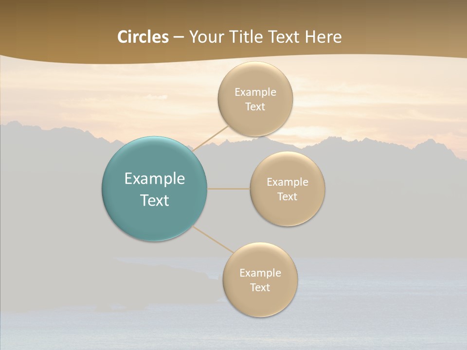 Beautiful Paradise Exotic PowerPoint Template