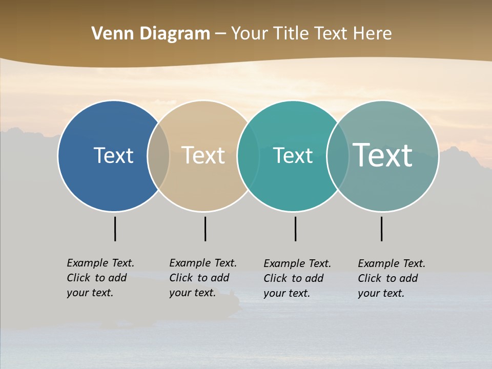 Beautiful Paradise Exotic PowerPoint Template