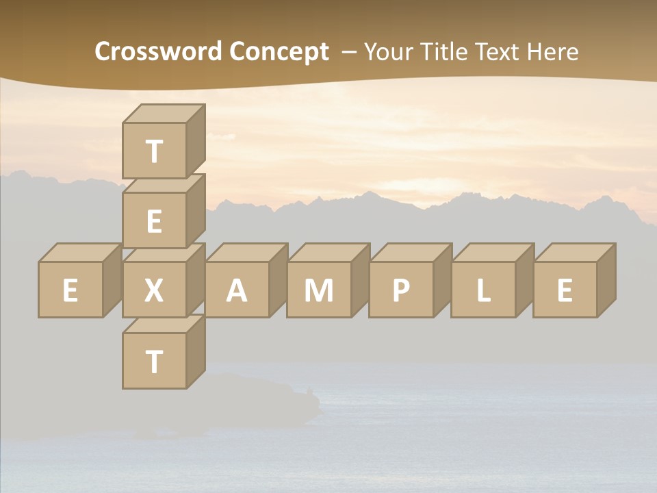 Beautiful Paradise Exotic PowerPoint Template