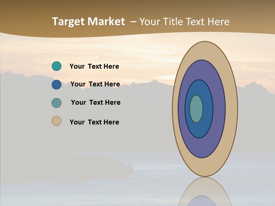 Beautiful Paradise Exotic PowerPoint Template