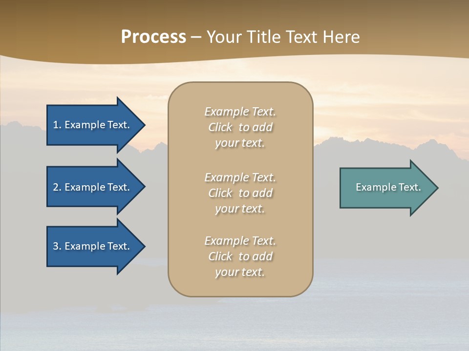 Beautiful Paradise Exotic PowerPoint Template