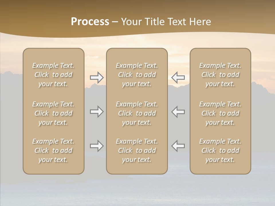 Beautiful Paradise Exotic PowerPoint Template