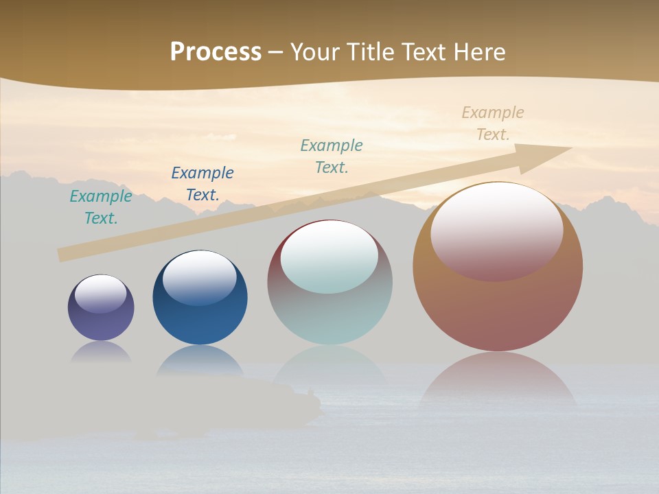 Beautiful Paradise Exotic PowerPoint Template