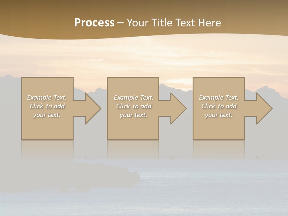 Beautiful Paradise Exotic PowerPoint Template