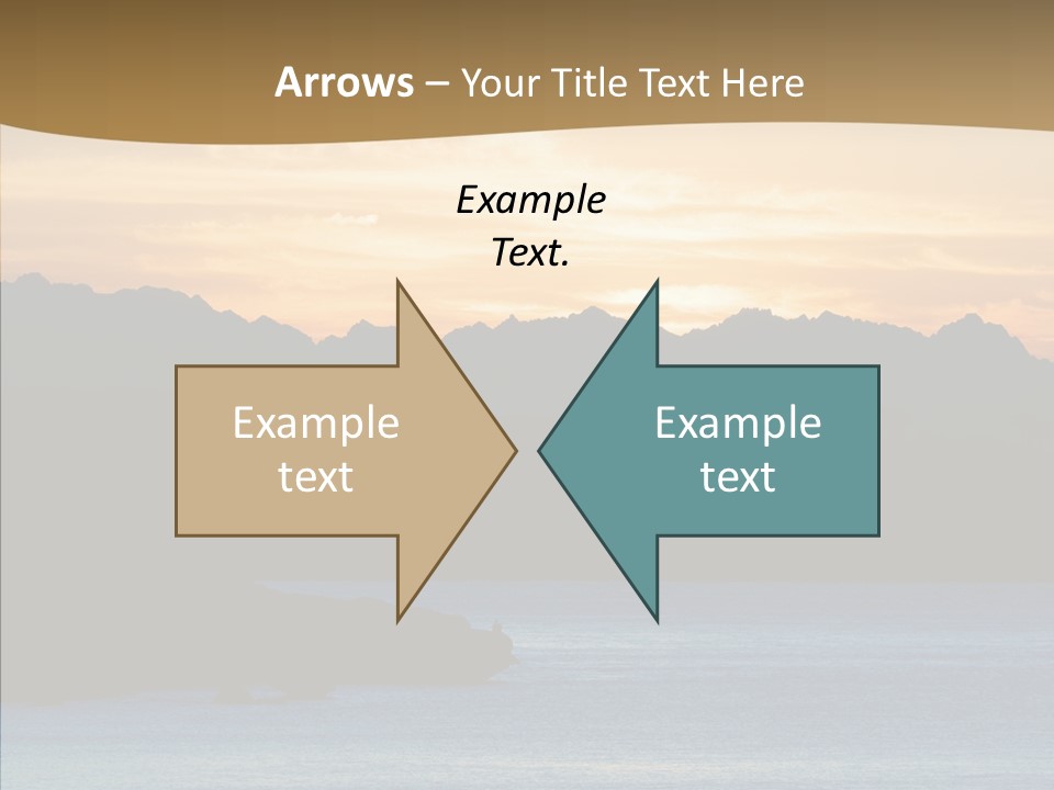 Beautiful Paradise Exotic PowerPoint Template